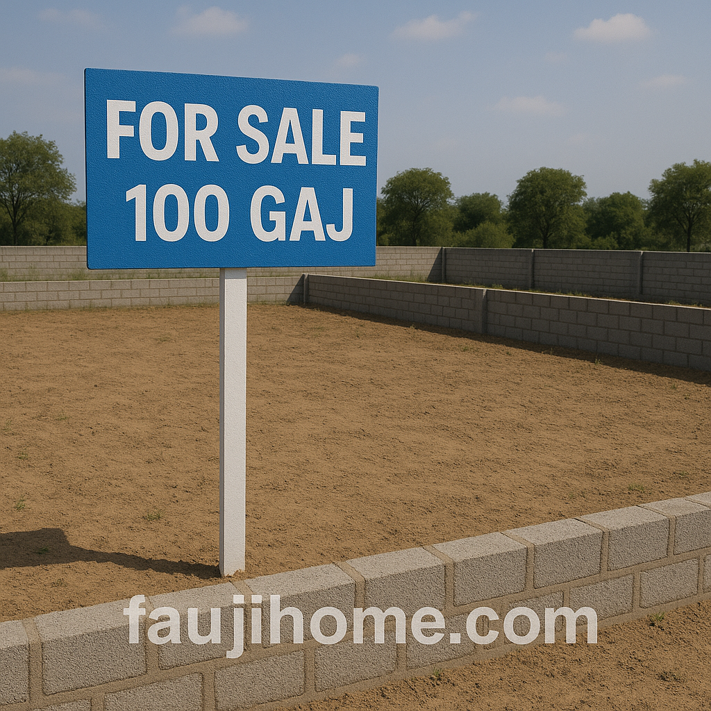 100 Gaj ka Plot for Sale